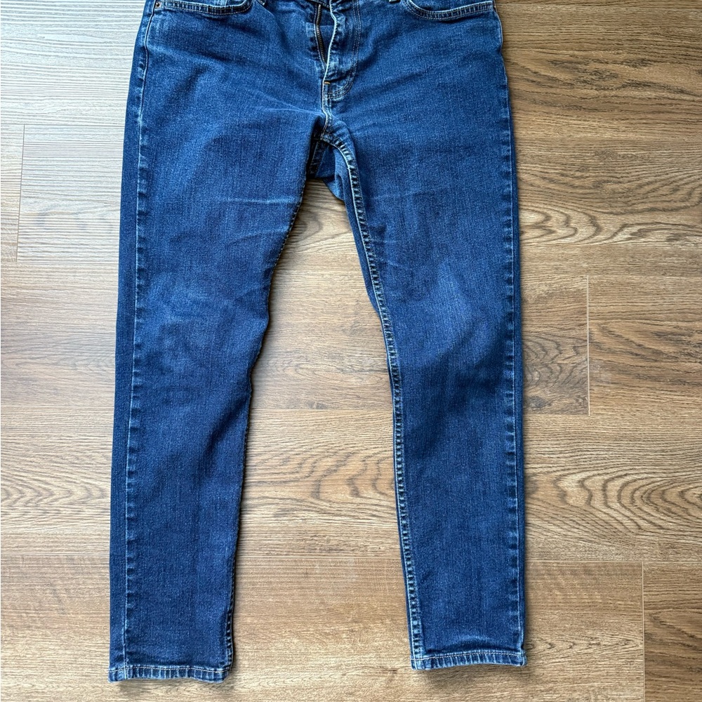 Hollister Dark Blue Men's Skinny Jeans
